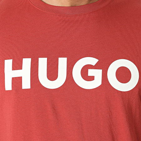 HUGO - Tee Shirt Dulivio 50467556 Rouge Brique