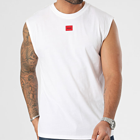 HUGO - Camiseta de tirantes Dankto 50505305 Blanco