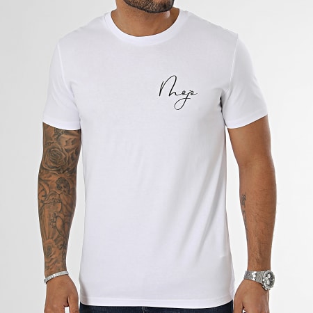 MEIITOD - Tee Shirt Mojo Signature Blanc