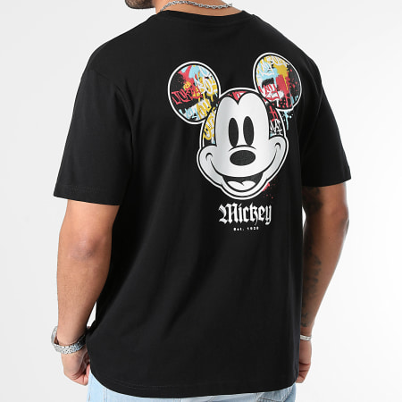 Mickey - Tee Shirt Mickey Front Hand Chicago Noir