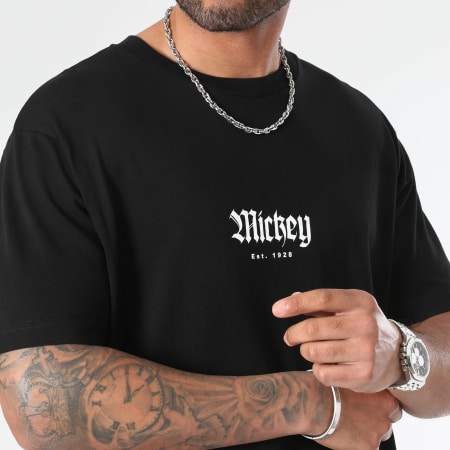 Mickey - Camiseta Mickey Back Hand Vice Negra