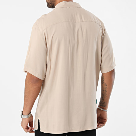 MZ72 - Camisa de manga corta beige