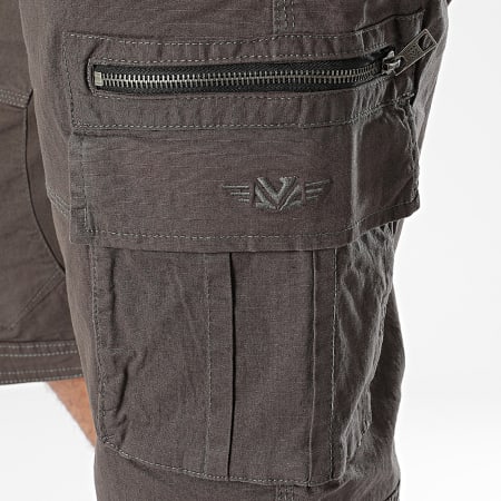 MZ72 - Pantalones cortos Fairfax Cargo Gris