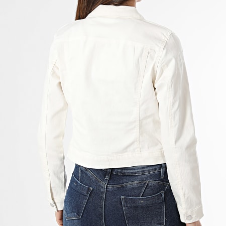 Vero Moda - Giacca di jeans Luna Donna Bianco