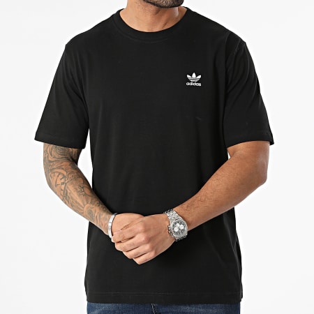 Adidas Originals - Set di 2 magliette Essential IR9691 Nero Bianco