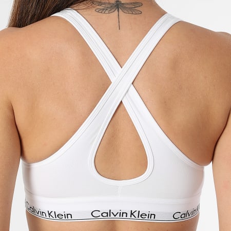 Calvin Klein - Sujetador de mujer QF1654E Blanco