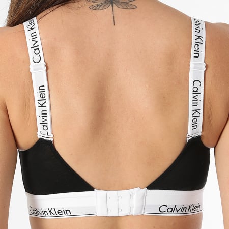 Calvin Klein - Sujetador forrado ligero para mujer QF7060E Negro