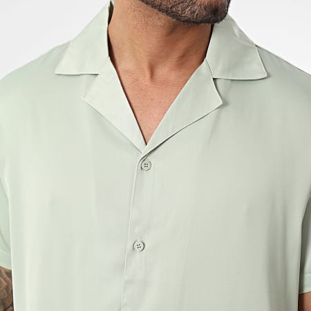 Frilivin - Camicia a maniche corte verde chiaro