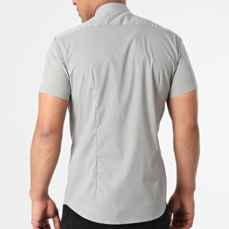 Frilivin - Camisa gris de manga corta