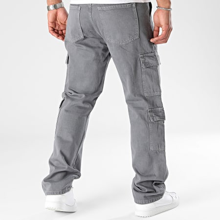 Frilivin - Jeans baggy grigio antracite