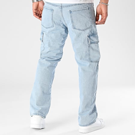 Frilivin - Jeans baggy con lavaggio blu