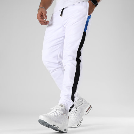 LBO - Lote de 2 pantalones de jogging 10701336 Blanco Negro