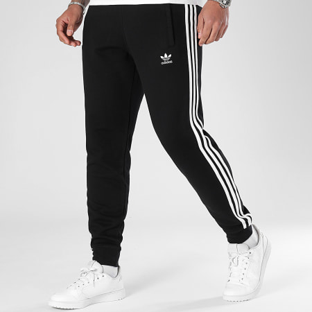 Adidas Originals - Lot De 2 Pantalons Jogging IM9318 IU2353 Gris Chiné Noir
