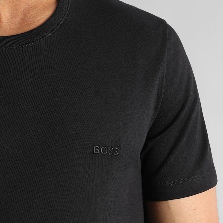 BOSS - Lot De 6 Tee Shirts Classics 50475284 Blanc Noir Gris Chiné