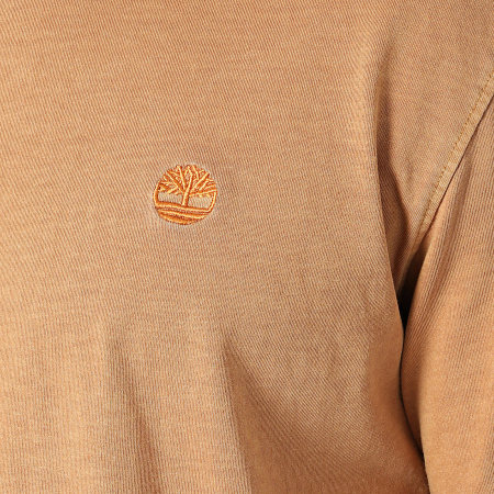 Timberland - Tee Shirt Garment Dye A5YAY Camel