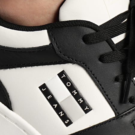 Tommy Jeans - Baskets Leather 1378 Black