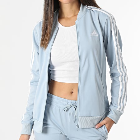 Adidas Sportswear - Tuta sportiva da donna IS0853 Azzurro
