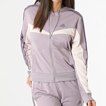 Adidas Sportswear - Tuta sportiva Boldblock Donna IS0915 Viola