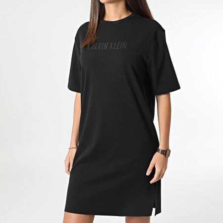 Calvin Klein - Robe Tee Shirt Femme QS7126E Noir