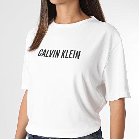 Calvin Klein - Tee Shirt Femme QS7130E Blanc