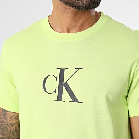 Calvin Klein - Maglietta KM0KM00971 Verde lime