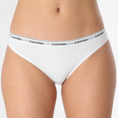 Calvin Klein - Set di 3 mutandine bianche da donna QD5207E