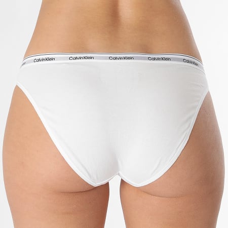 Calvin Klein - Juego De 3 Braguitas De Mujer QD5207E Blancas