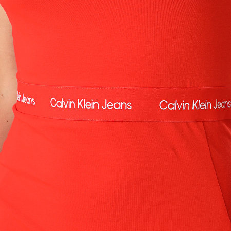 Calvin Klein - Vestido de tirantes para mujer 9644 Rojo