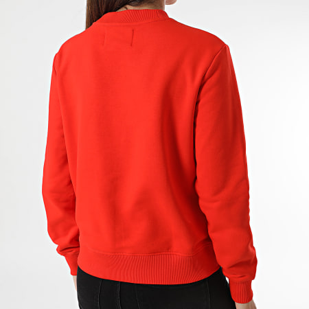 Calvin Klein - Felpa girocollo da donna 3085 Rosso