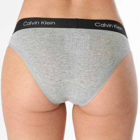 Calvin Klein - Culotte Femme QF7222E Gris Chiné
