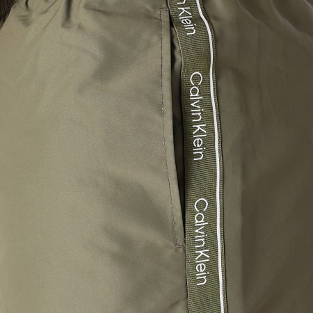 Calvin Klein - Shorts de baño con cordón 0956 Caqui Verde