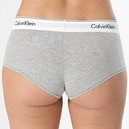 Calvin Klein - Shorty Mujer F3788E Gris brezo