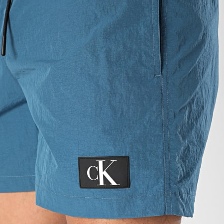 Calvin Klein - Pantaloncini da bagno medi Double WB 0981 Blu navy