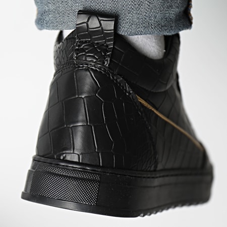Classic Series - Black Croco Sneakers