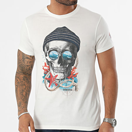 Deeluxe - Tee Shirt Nautica 04T1514M Blanc