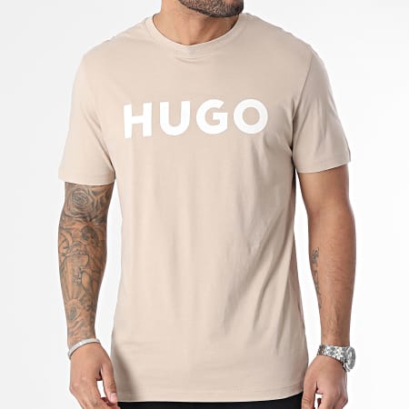 HUGO - Tee Shirt Dulivio 50467556 Beige
