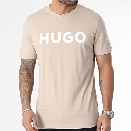 HUGO - Maglietta Dulivio 50467556 Beige