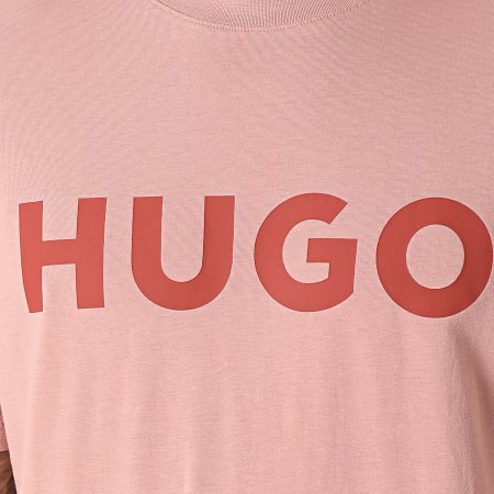 HUGO - Tee Shirt Dulivio 50467556 Saumon
