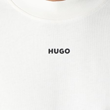 HUGO - Camiseta de manga larga Daposo 50511029 Blanco