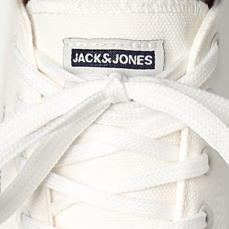 Jack And Jones - Sneakers Bayswater in tela bianca brillante