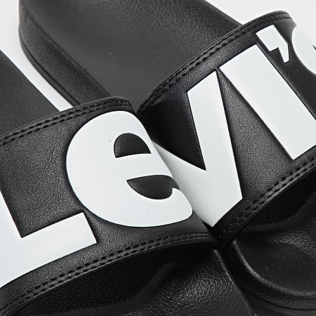 Levi's - Pantofole da donna June 231570-794 Nero regolare