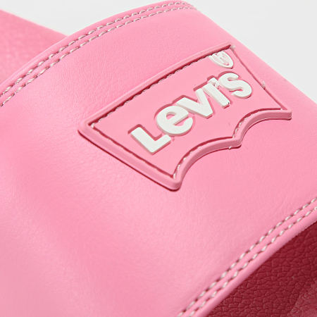 Levi's - Claquettes Femme June Batwing 235643-794 Dark Pink
