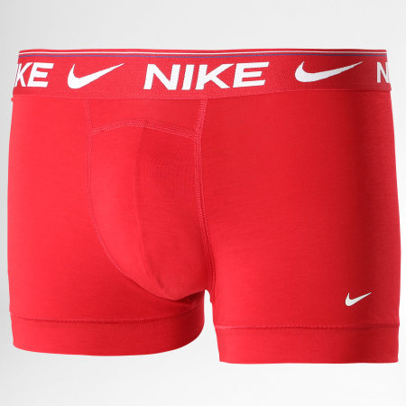 Nike - Juego de 3 calzoncillos Dri-Fit Ultra Comfort KE1256 Negro Rojo Azul Real