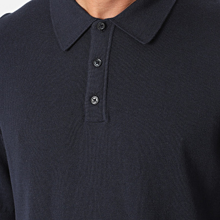 Produkt - Polo de manga corta BWO Dawson 9089 Azul marino