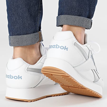 Reebok - Sneakers donna Reebok Glide Ripple Double 4208 Footwear White Blue Reebok Rubber Gum