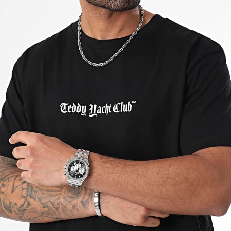 Teddy Yacht Club - Tee Shirt Oversize Large Courch Edition Noir