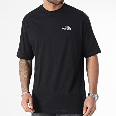 The North Face - Tee oversize Large Essential A87NR Nero