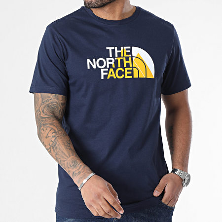 The North Face - Camiseta Biner Graphic A894X Azul Marino