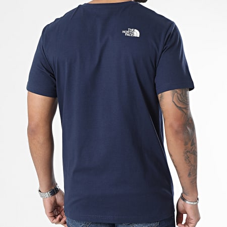 The North Face - Camiseta Biner Graphic A894X Azul Marino