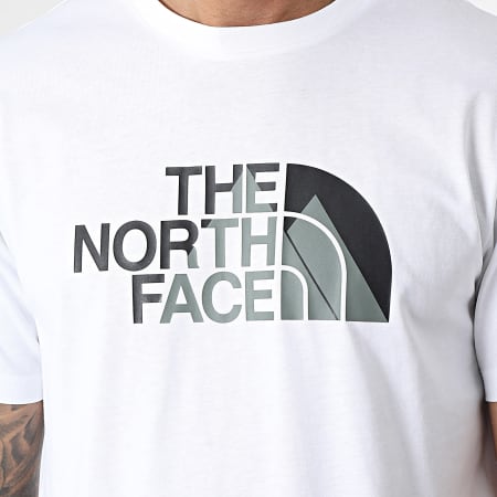 The North Face - Tee Shirt Biner Graphic A894X Blanc